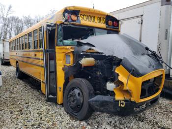  Salvage Blue Bird School Bus