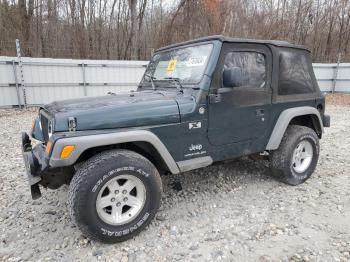  Salvage Jeep Wrangler