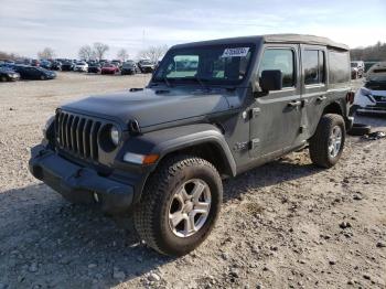  Salvage Jeep Wrangler