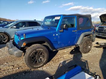  Salvage Jeep Wrangler