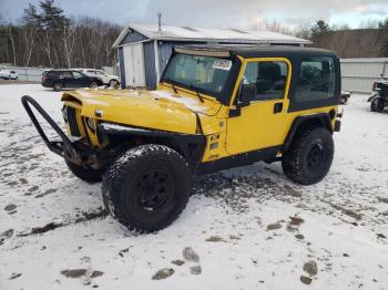  Salvage Jeep Wrangler