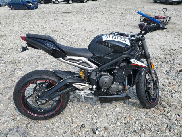  Salvage Triumph Motorcycle Street