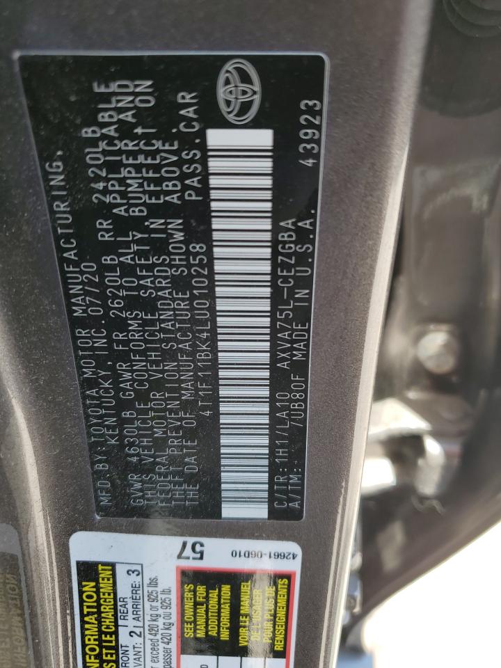 Toyota Camry Xle Image 10