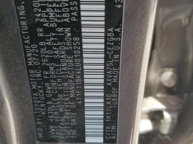 Toyota Camry Xle Image 10