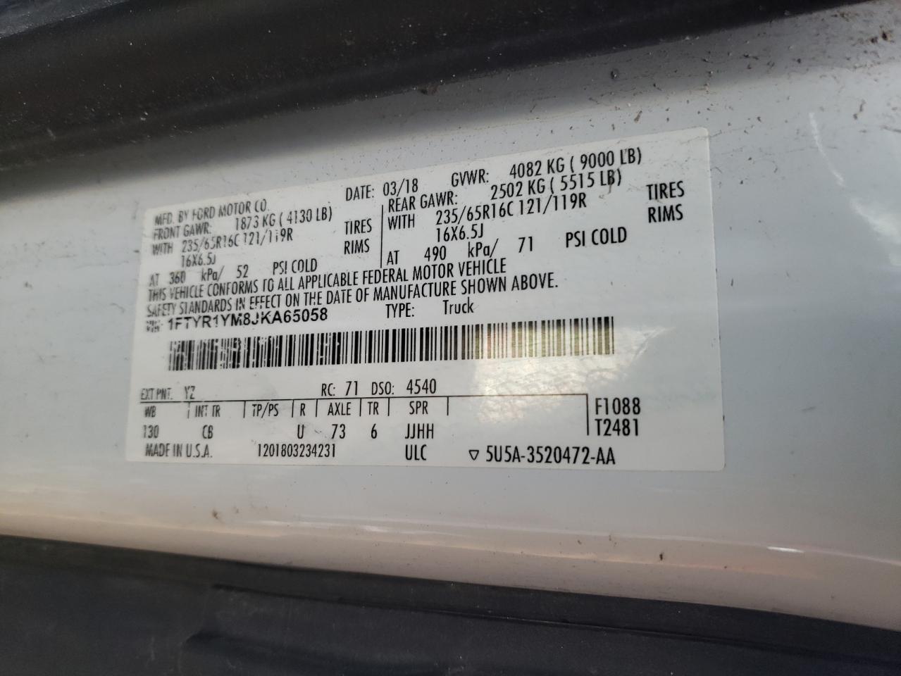 Ford Transit T-250 Image 7