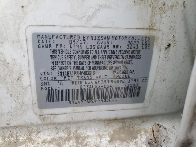 Nissan Sentra S Image 4