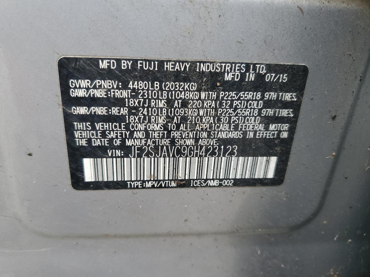 Subaru Forester 2.5i Touring Image 12