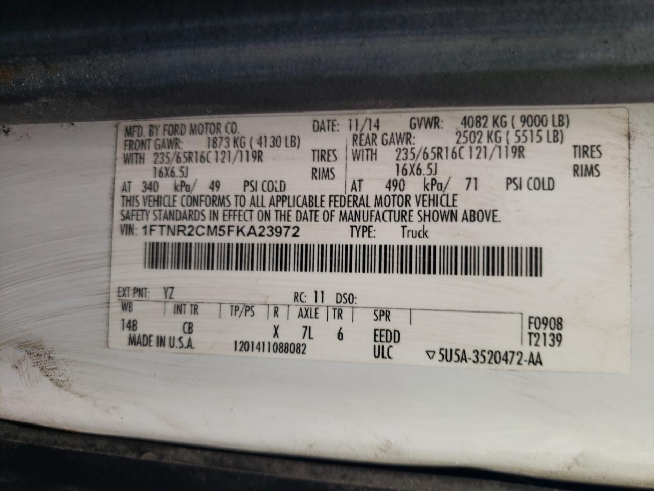 Ford Transit T-250 Image 8