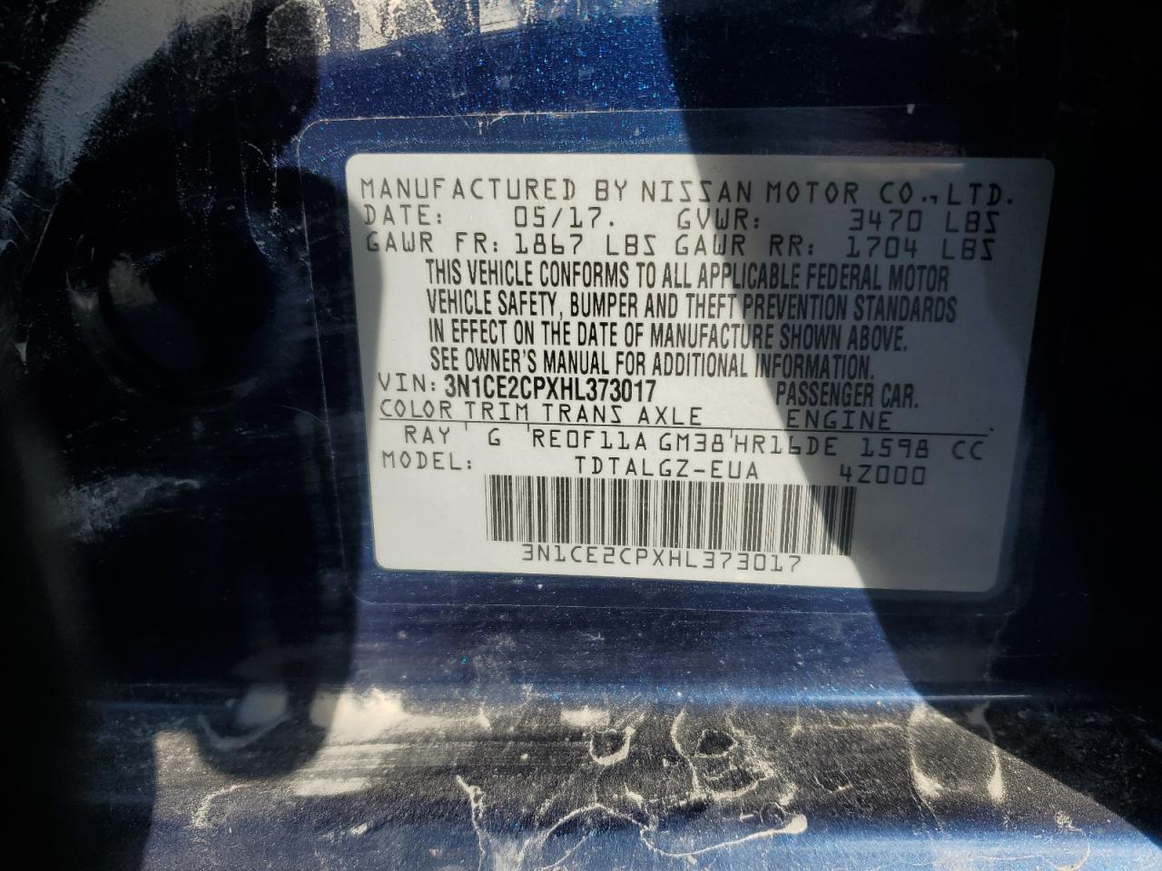 Nissan Versa S Image 10