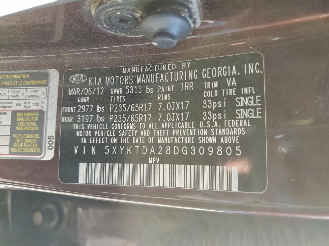 Kia Sorento Lx Image 9