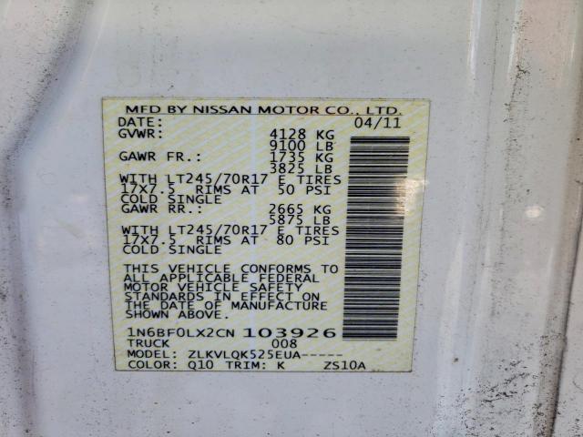 Nissan Nv 2500 Image 12