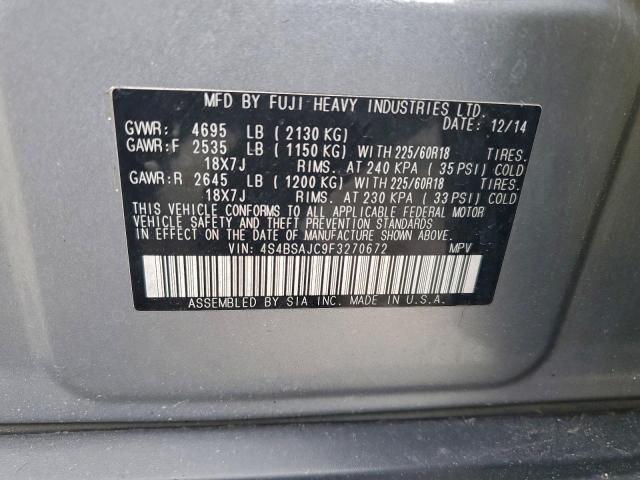 Subaru Outback 2.5i Limited Image 11