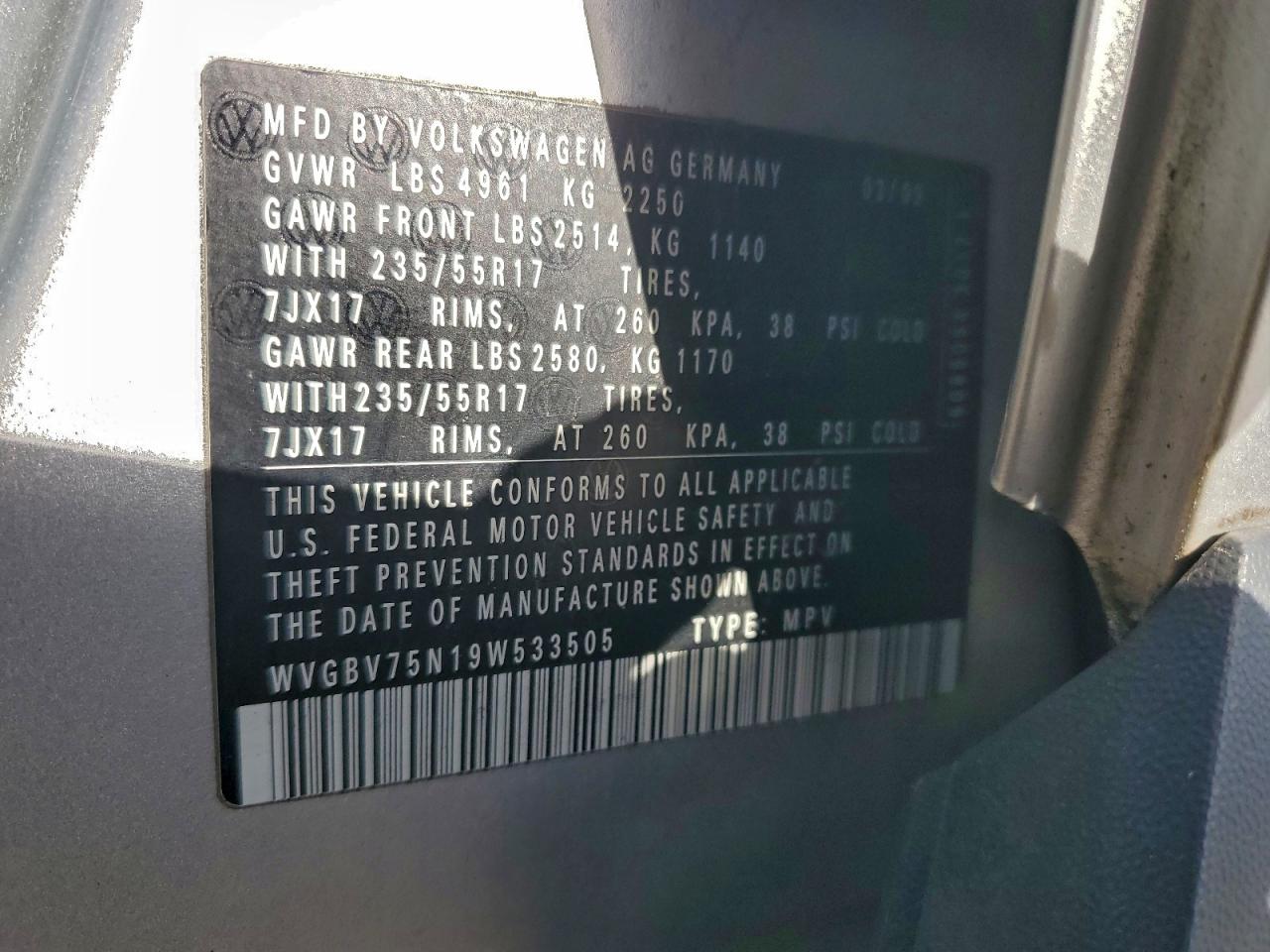 Volkswagen Tiguan Se Image 9