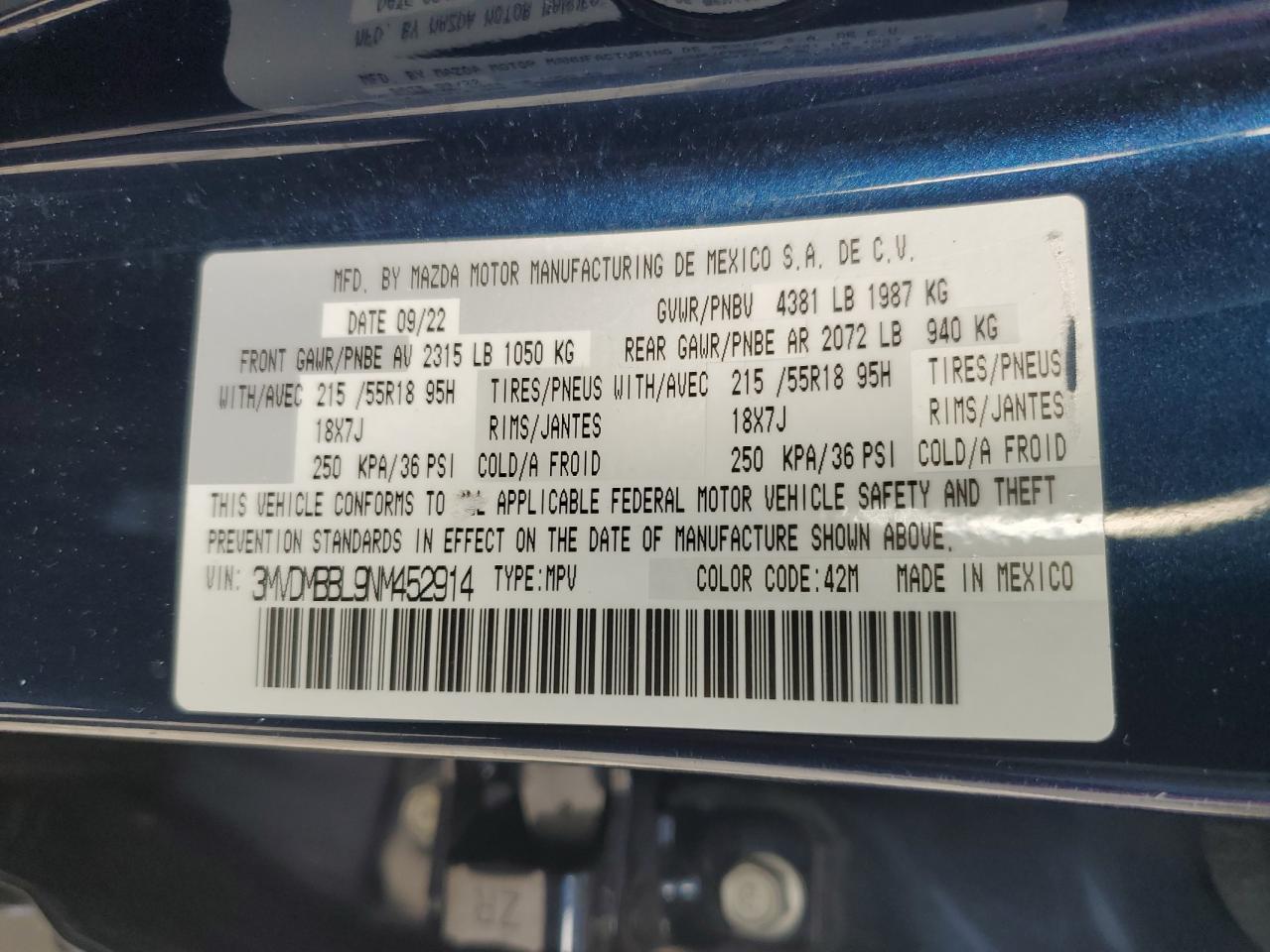 Mazda Cx Select Image 9