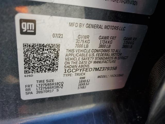 Chevrolet Silverado K1500 Lt Trail  K1500 Lt Trail Boss Image 12