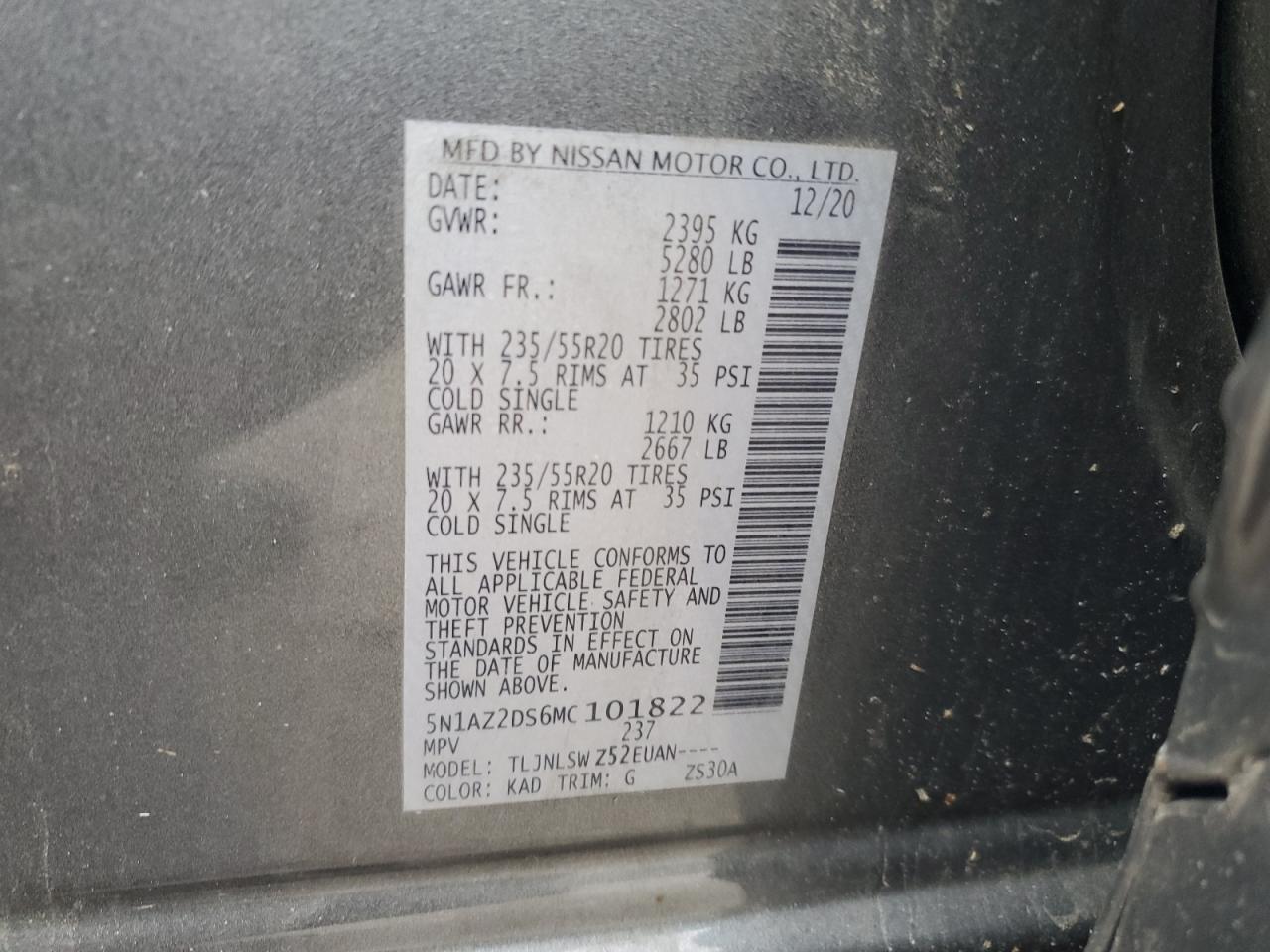 Nissan Murano Platinum Image 8