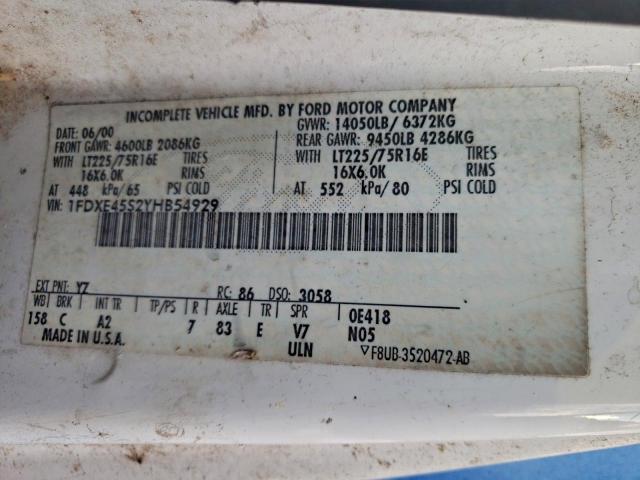 Ford E-450 E450 Super Duty Cutaway Van Image 2