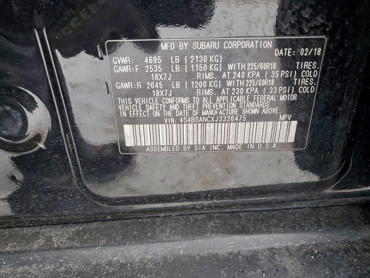 Subaru Outback 2.5i Limited Image 13