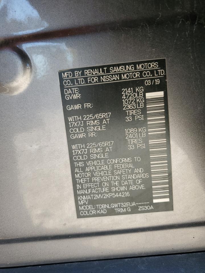 Nissan Rogue S Image 8