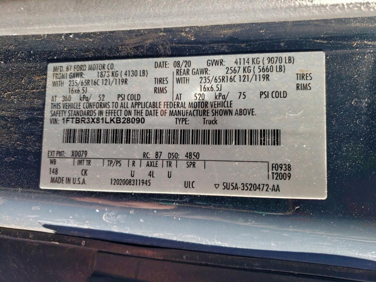 Ford Transit T-250 Image 6