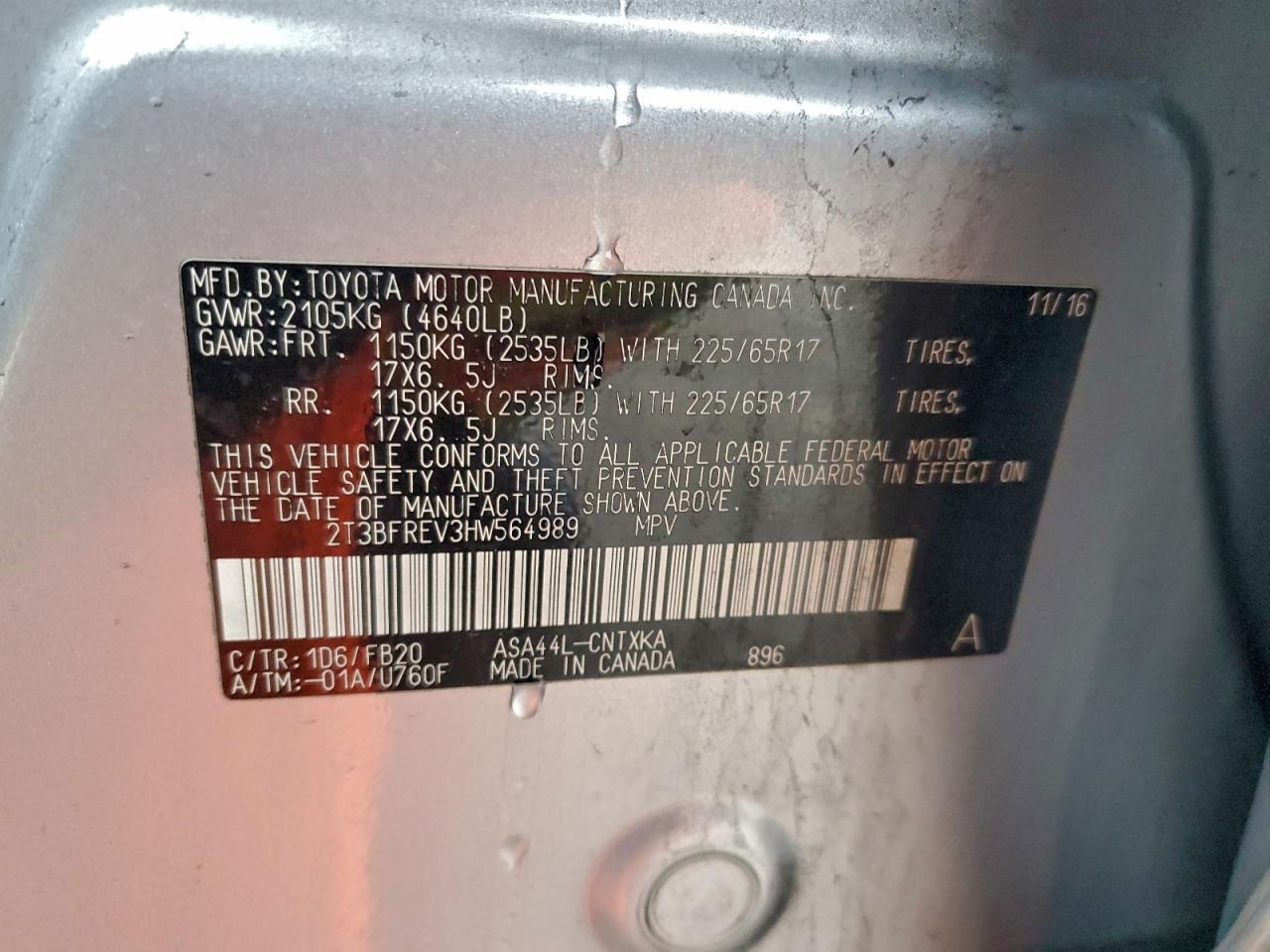 Toyota RAV4 Le Image 10