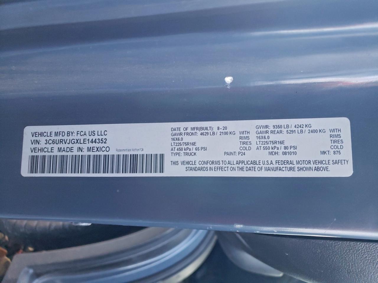 Ram Promaster 3500 High Image 9