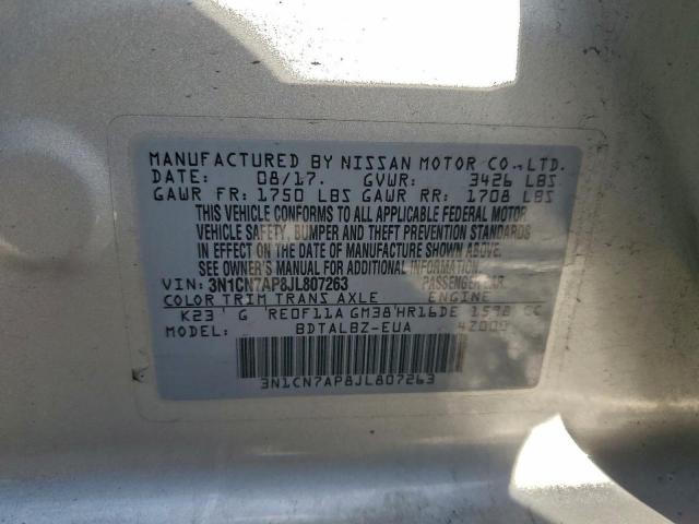 Nissan Versa S Image 5